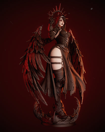 Corrupted Nun Statue 3D-Printed Kit