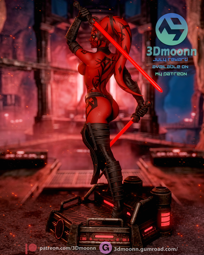 Darth Talon 3D-Printed Kit