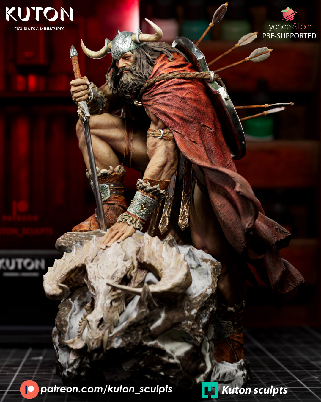 Draven Statue