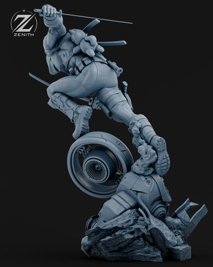 Deadpool Statue 3D-Printed Kit
