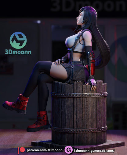 Tifa Statue