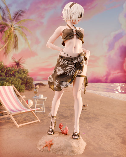 Swimsuit B2 Statue 3D-Printed Kit