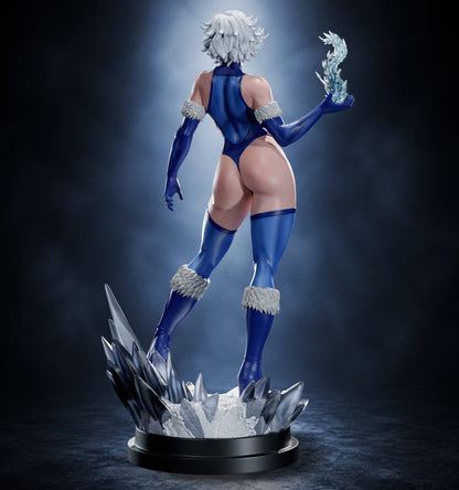 Killer Frost Statue 3D-Printed Kit