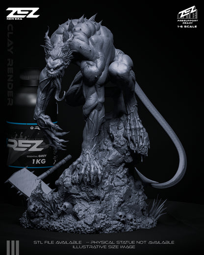 Joker Absolute Statue 3D-Printed Kit