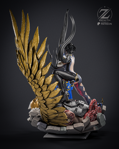 Bayonetta Statue 3D-Printed Kit