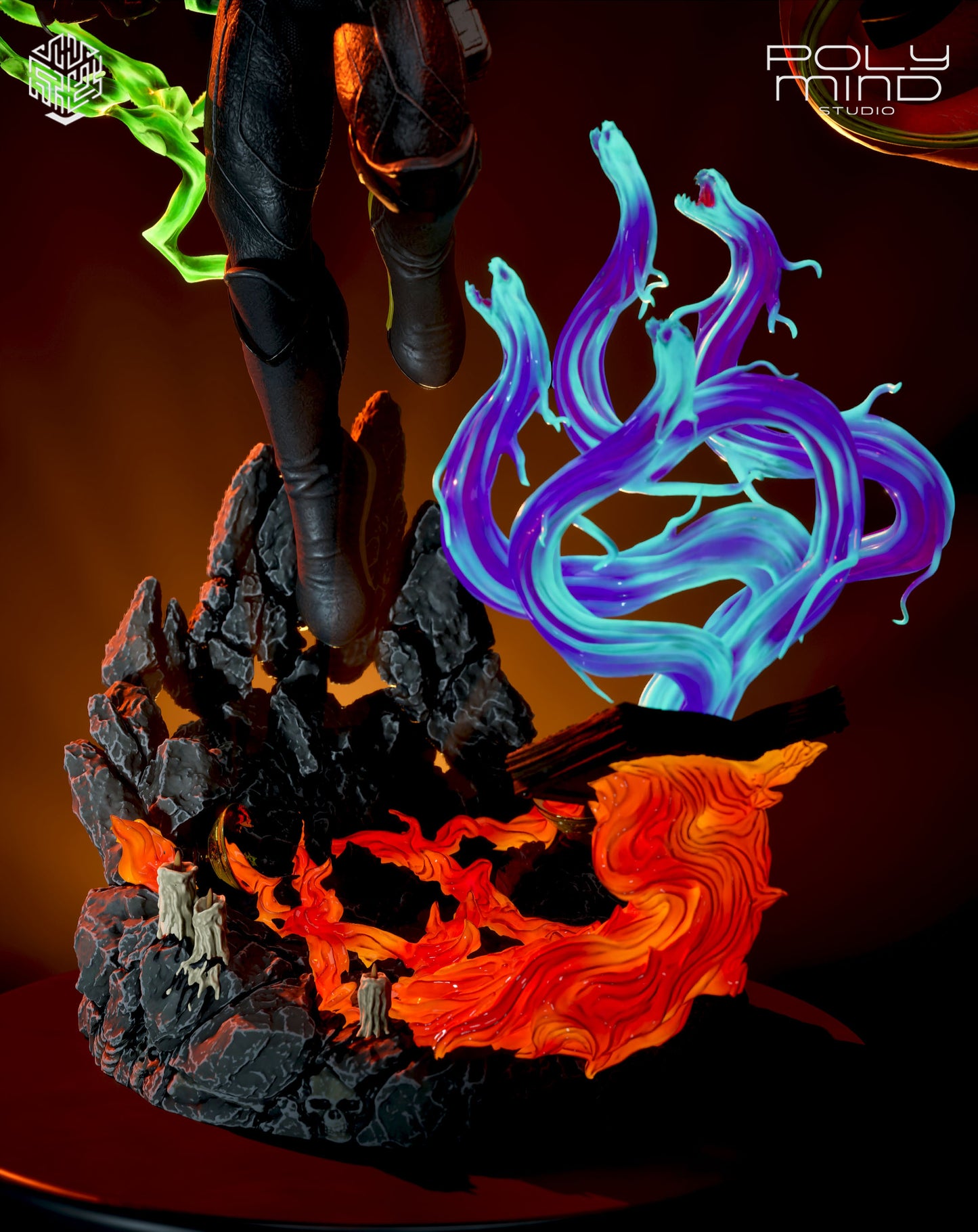 Dr. Strange Statue 3D-Printed Kit