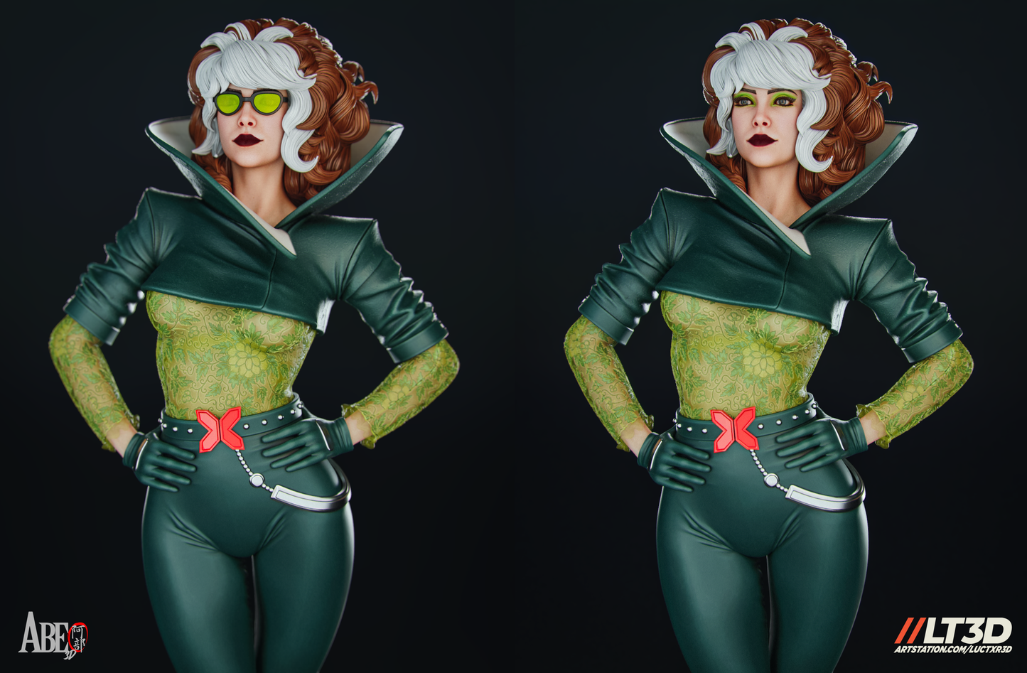 Rogue Hellfire Gala Statue