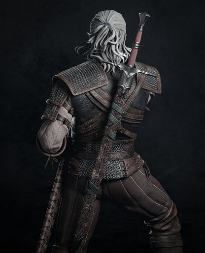 Geralt Statue 3D-Printed Kit