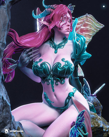 Moth Guardian Statue 3D-Printed Kit