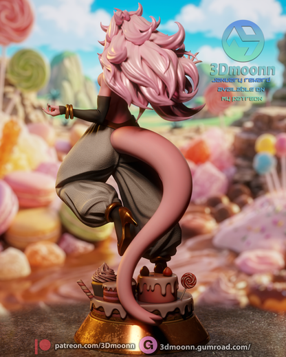 Android 21 Statue 3D-Printed Kit