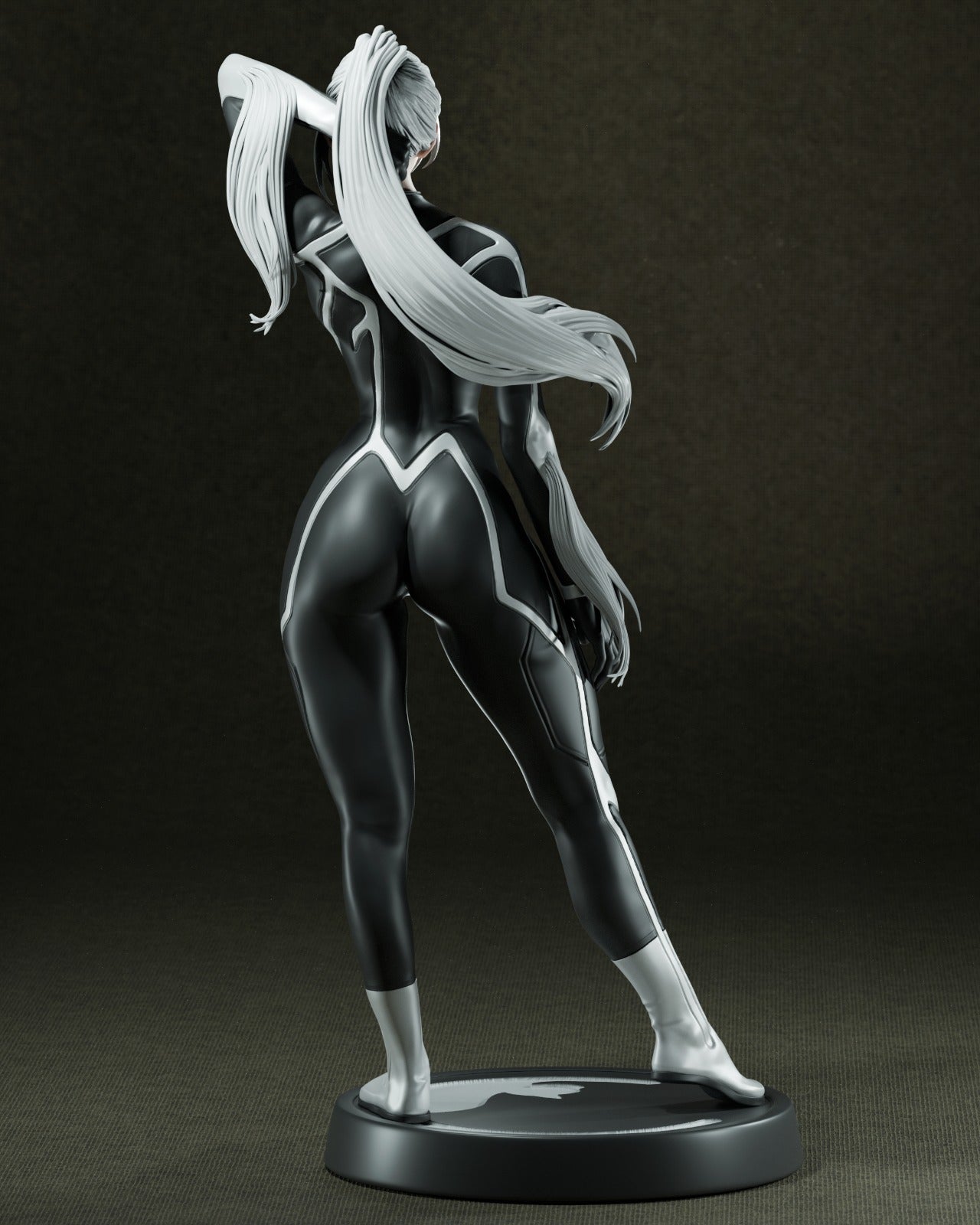 Black Cat V1 Statue