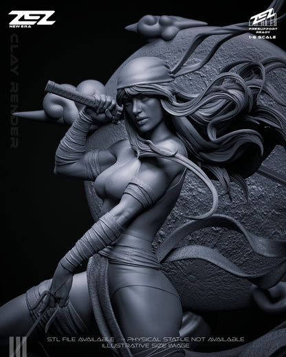 Elektra Statue 3D-Printed Kit