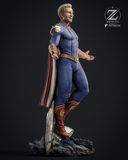 Homelander Statue 3D-Printed Kit