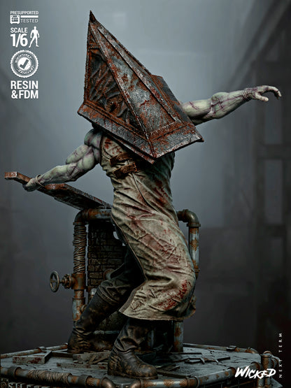 Pyramid Head Statue 3D-Printed Kit
