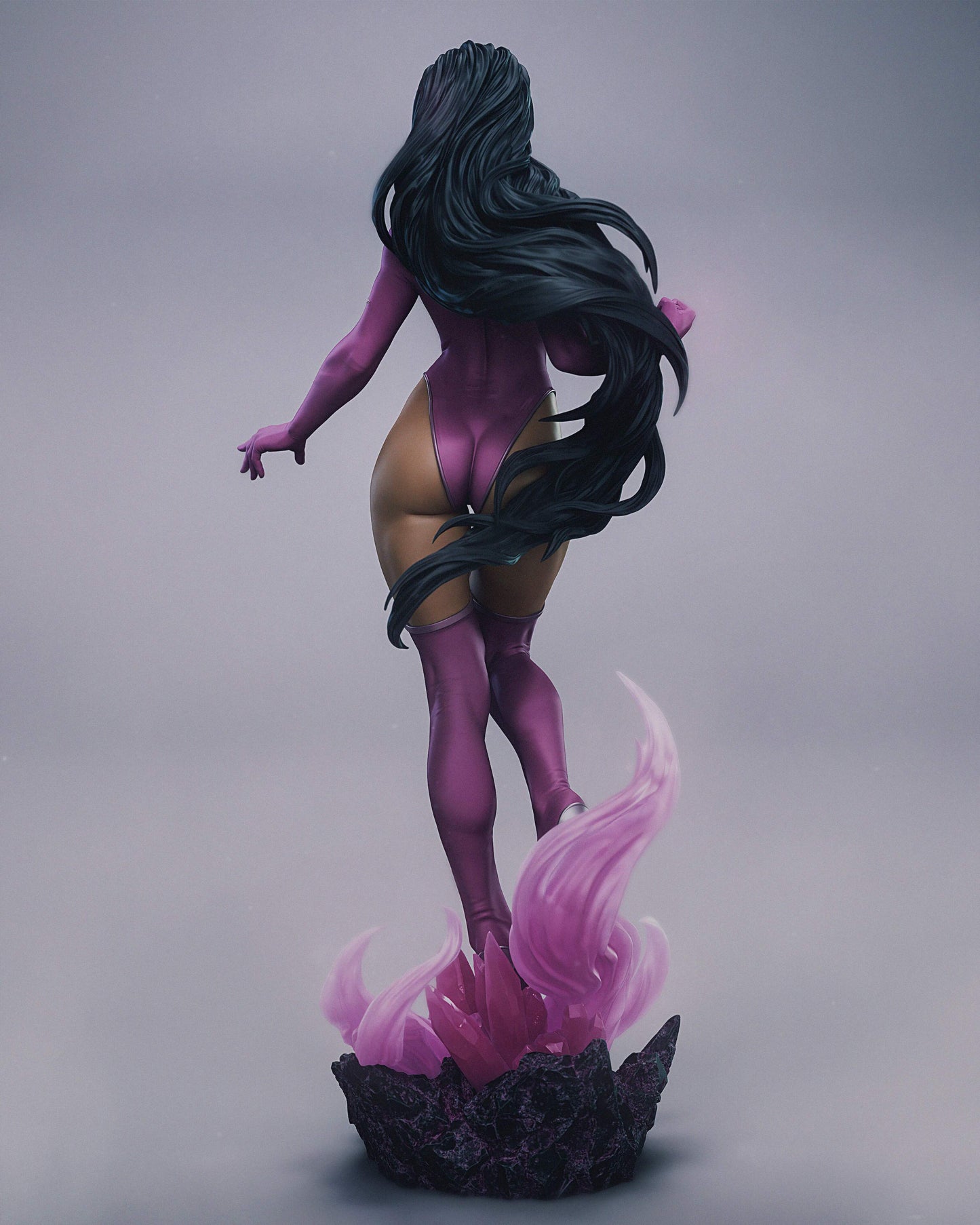 Star Sapphire Statue 3D-Printed Kit