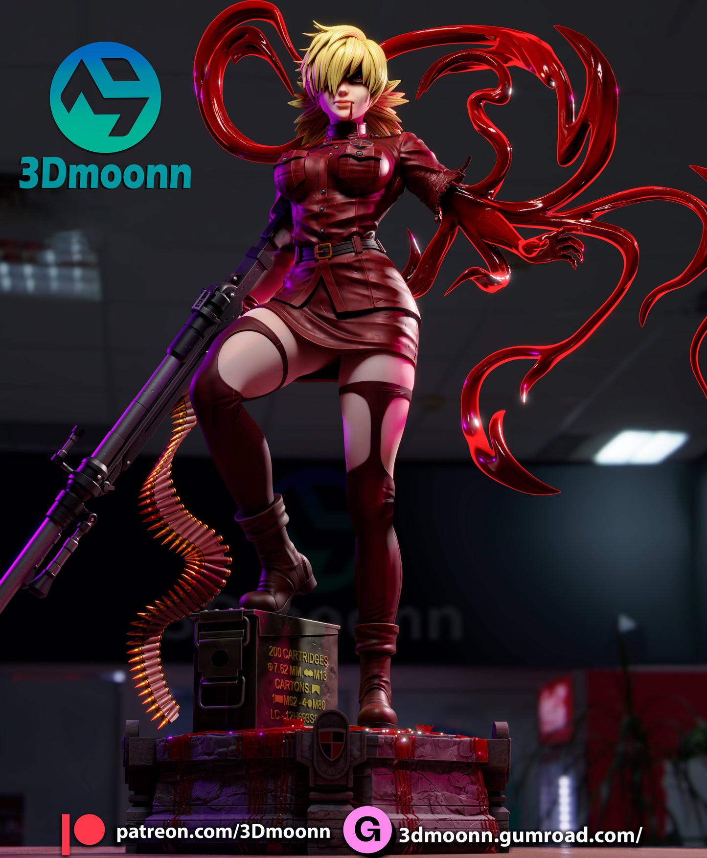 Seras Victoria - Hellsing Statue