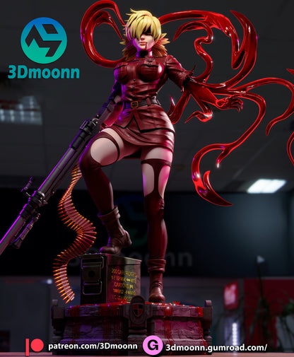 Seras Victoria - Hellsing Statue