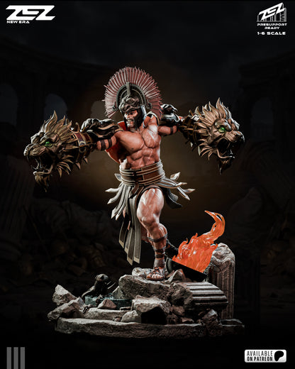 Hercules Statue 3D-Printed Kit