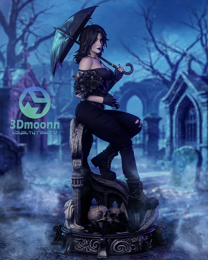 Death Sandman Statue 3D-Printed Kit
