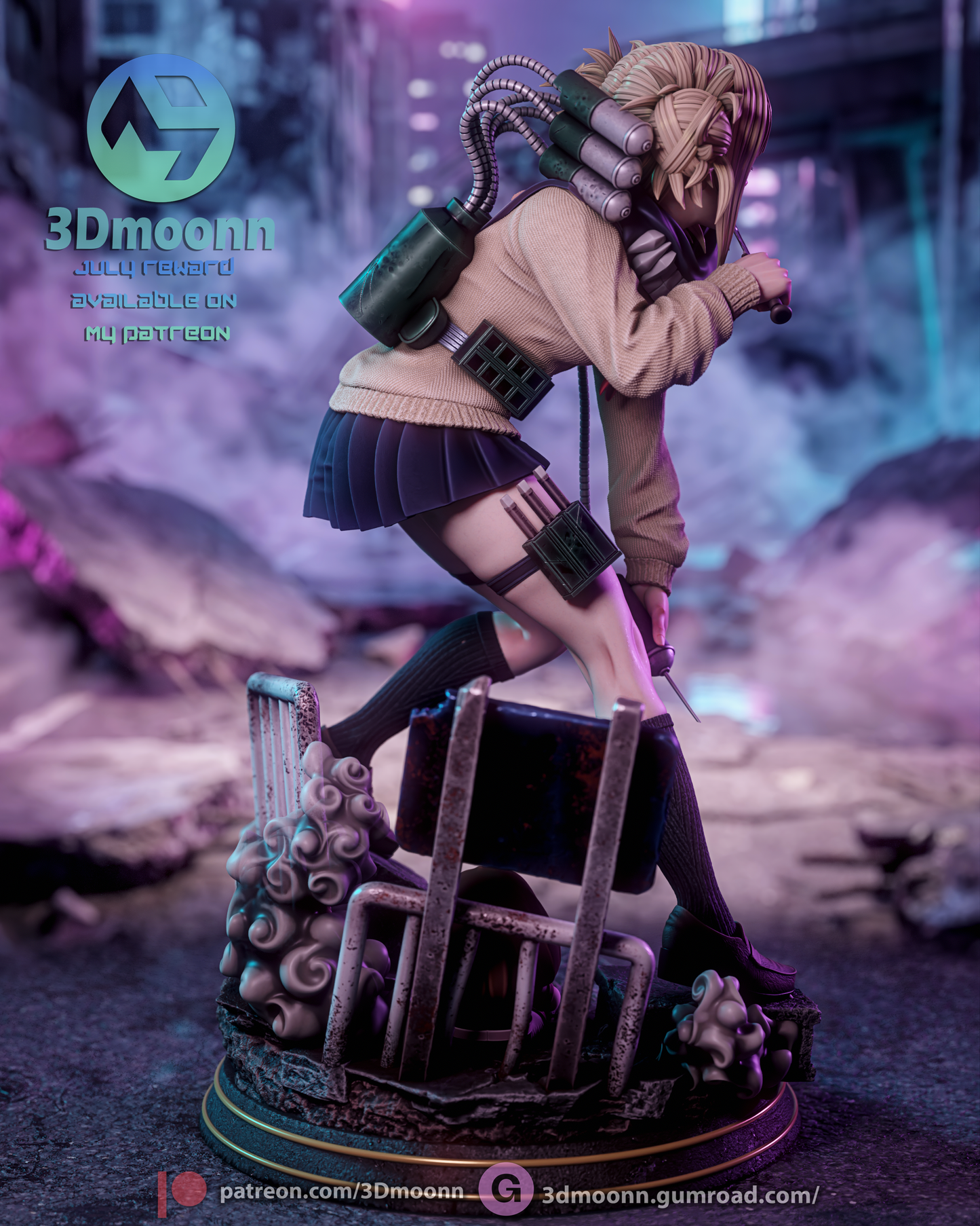 Himiko Toga 3D-Printed Kit