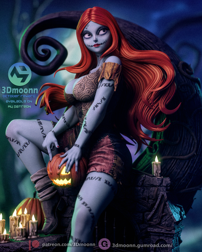 Sally Statue 3D-Printed Kit