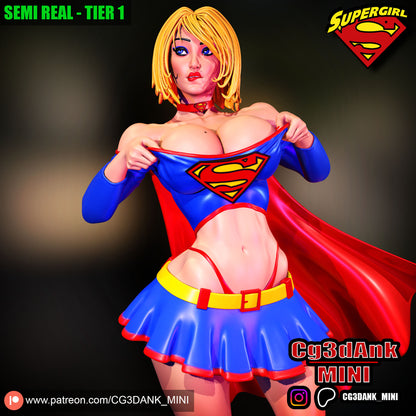 Supergirl Statue