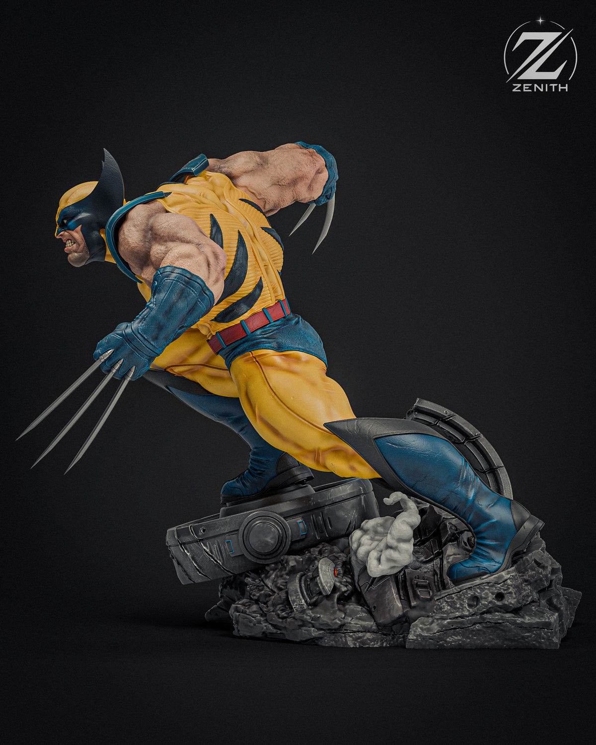 Wolverine Statue 3D-Printed Kit