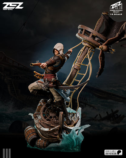 Edward Kenway Statue 3D-Printed Kit