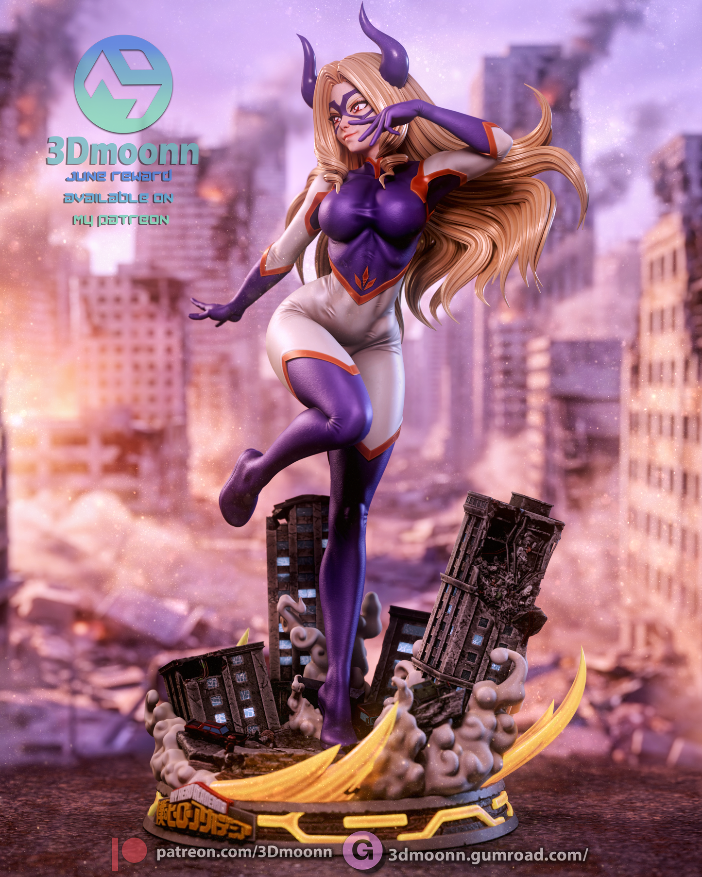 Mt. Lady Statue 3D-Printed Kit
