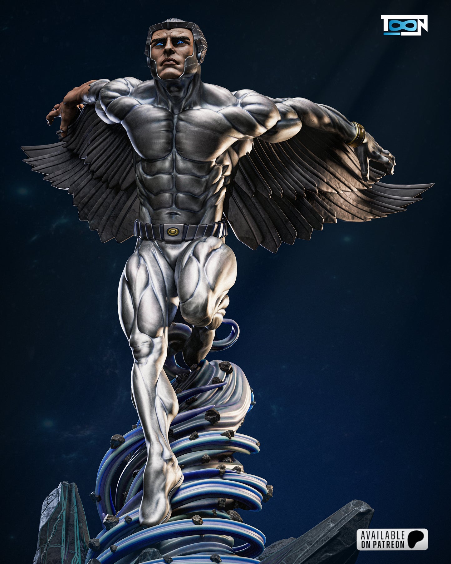 Silverhawk Statue 3D-Printed Kit