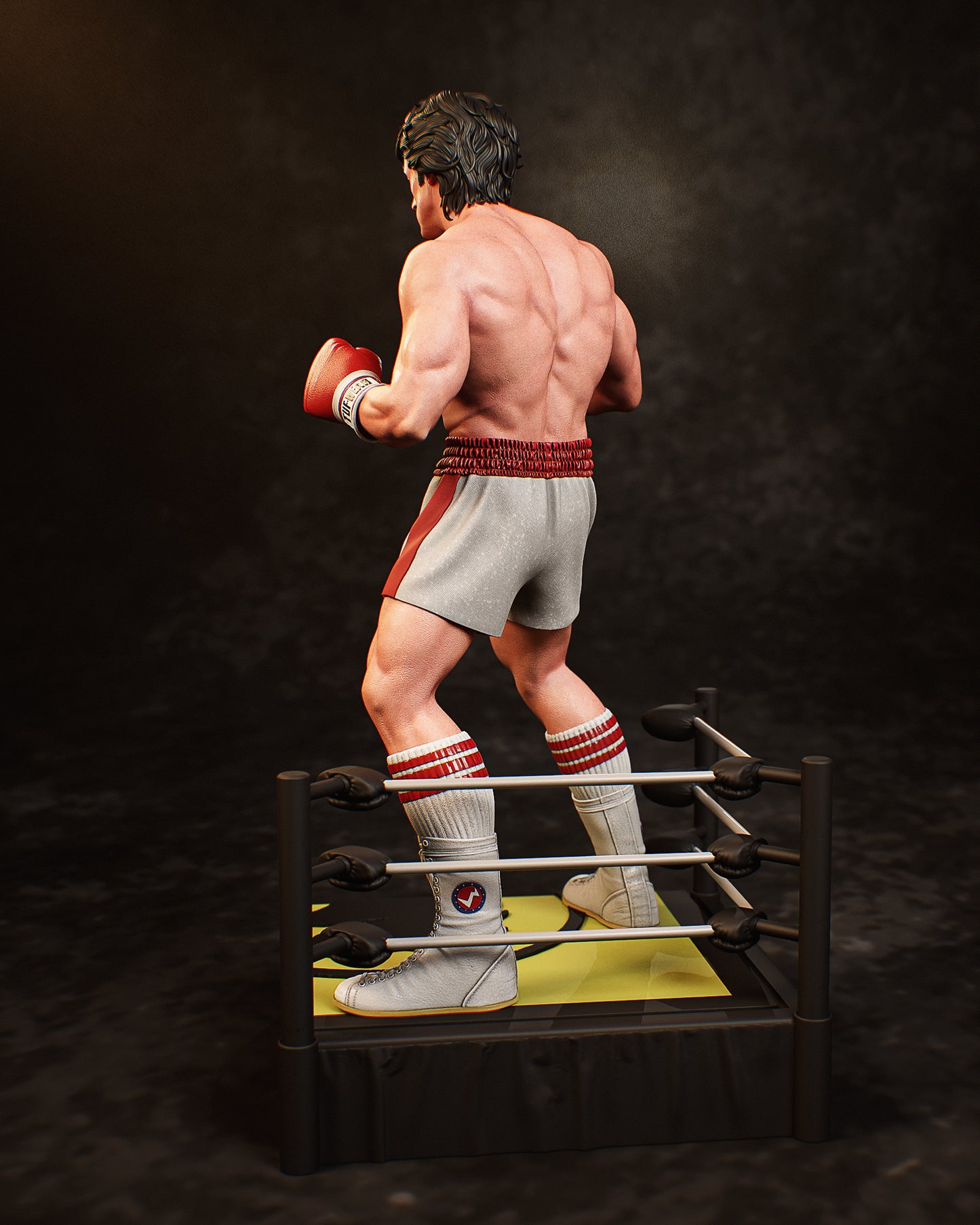 Rocky Statue