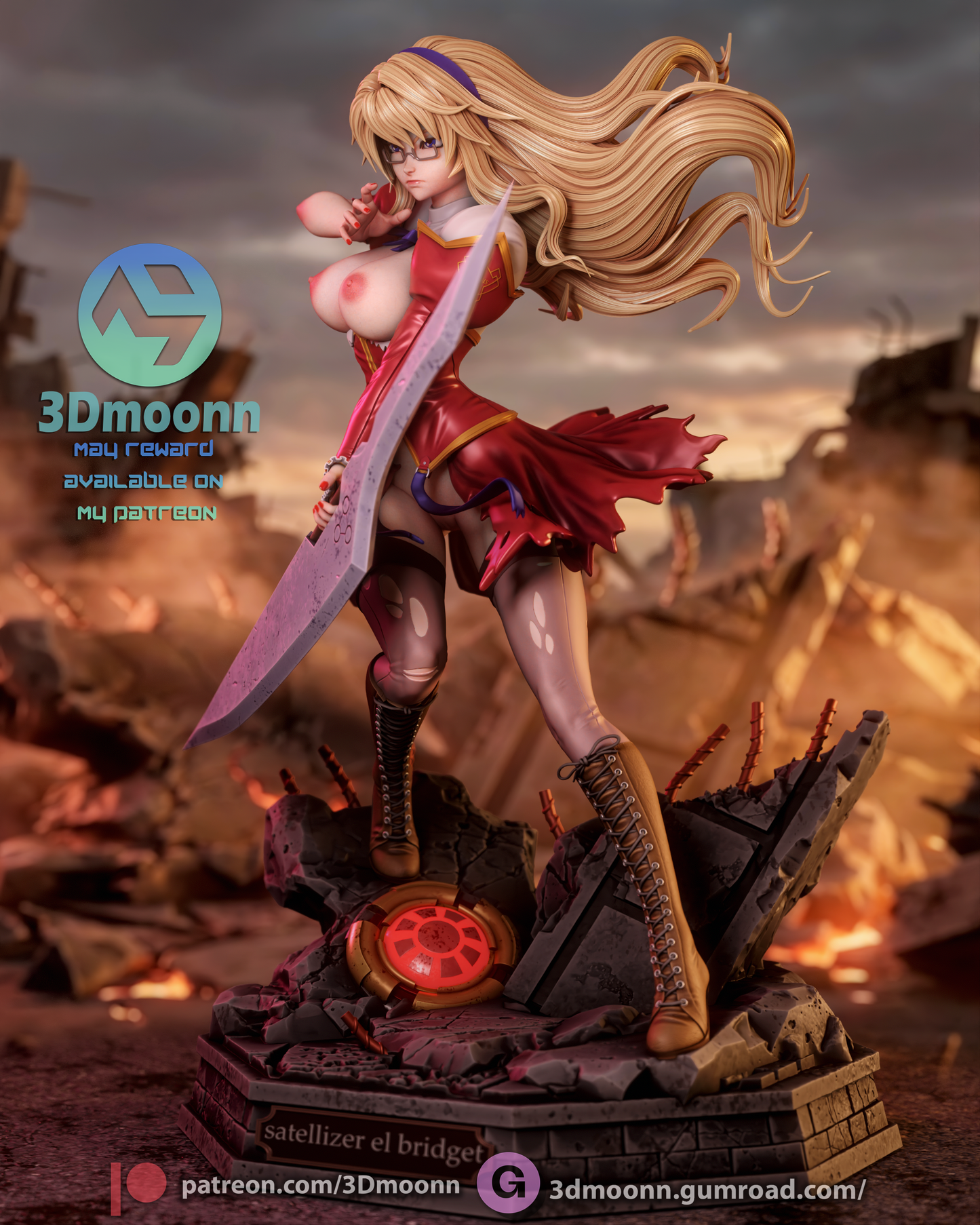 Satellizer L Bridget 3D-Printed Kit