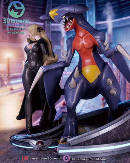 Cynthia Statue 3D-Printed Kit