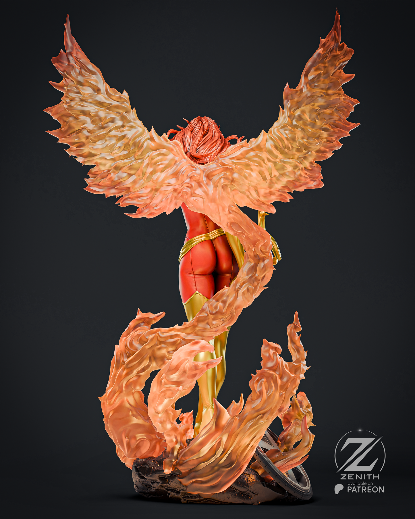 Jean Grey - Phoenix Statue