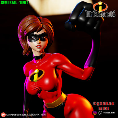 Elastigirl Statue