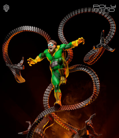 Doctor Octopus Statue 3D-Printed Kit