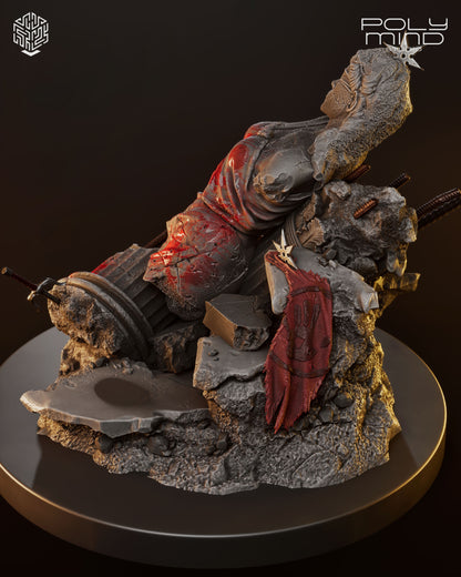 Dare Devil Statue 3D-Printed Kit