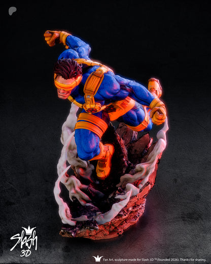 Cyclops Statue 3D-Printed Kit