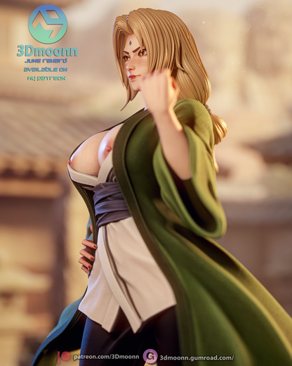 Tsunade Senju 3D-Printed Kit