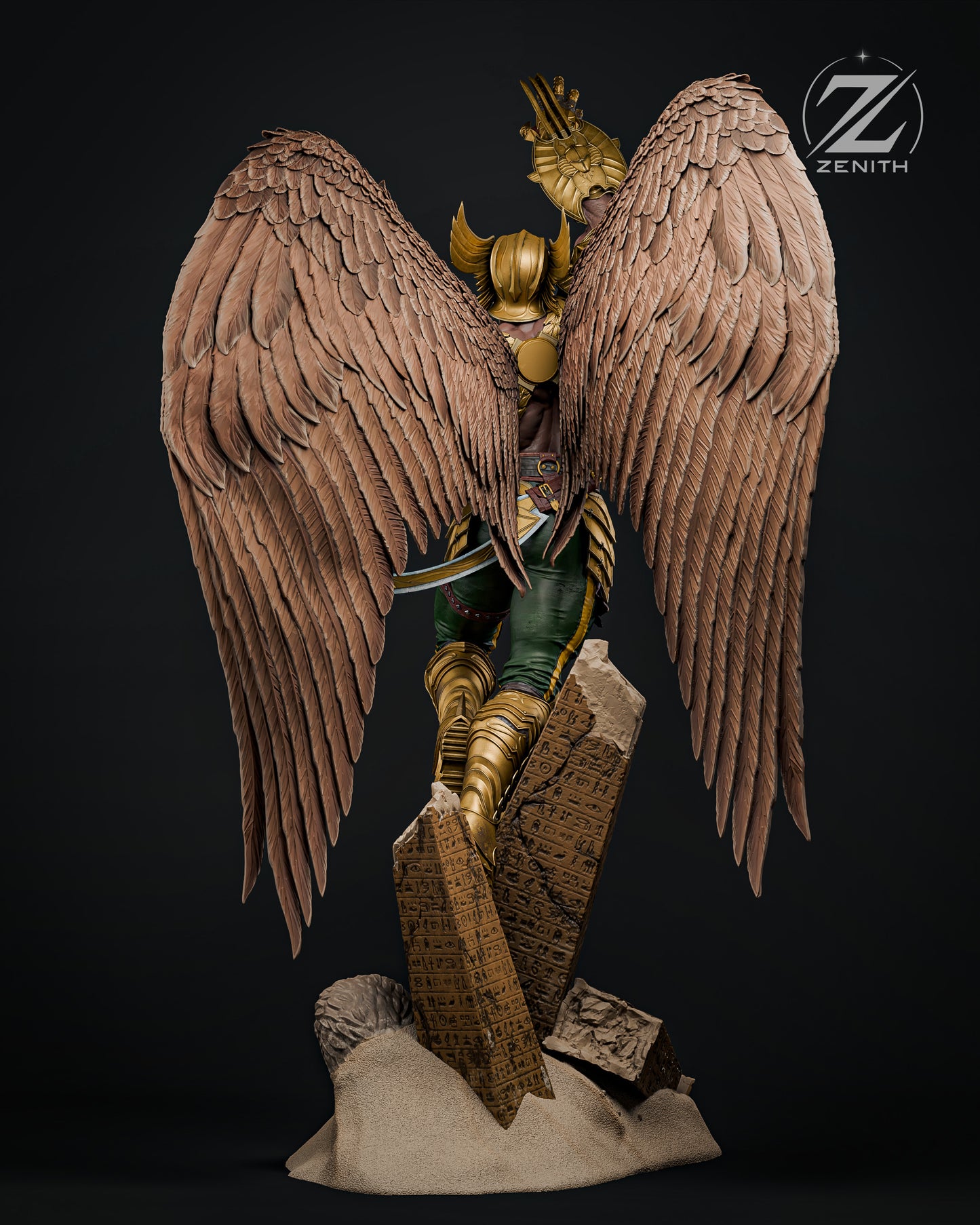 Hawkman Statue 3D-Printed Kit