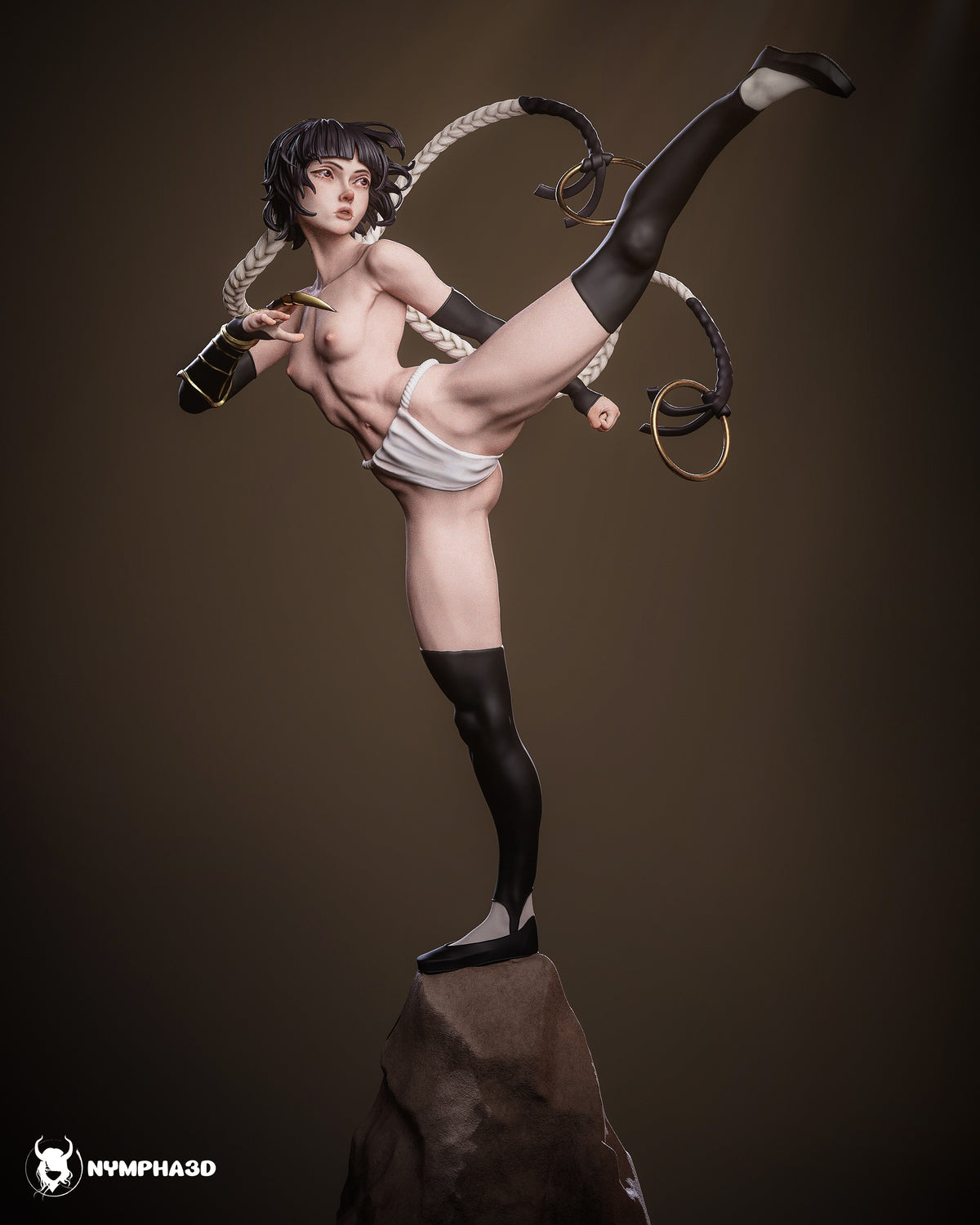 Soifon Statue 3D-Printed Kit