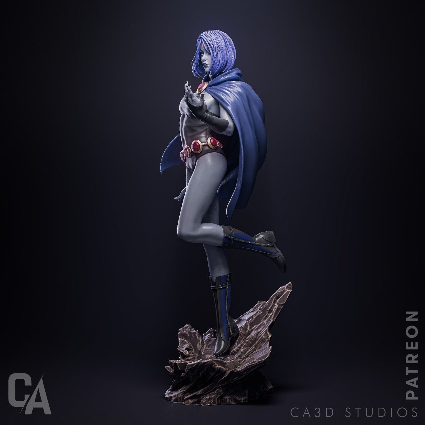Raven Statue
