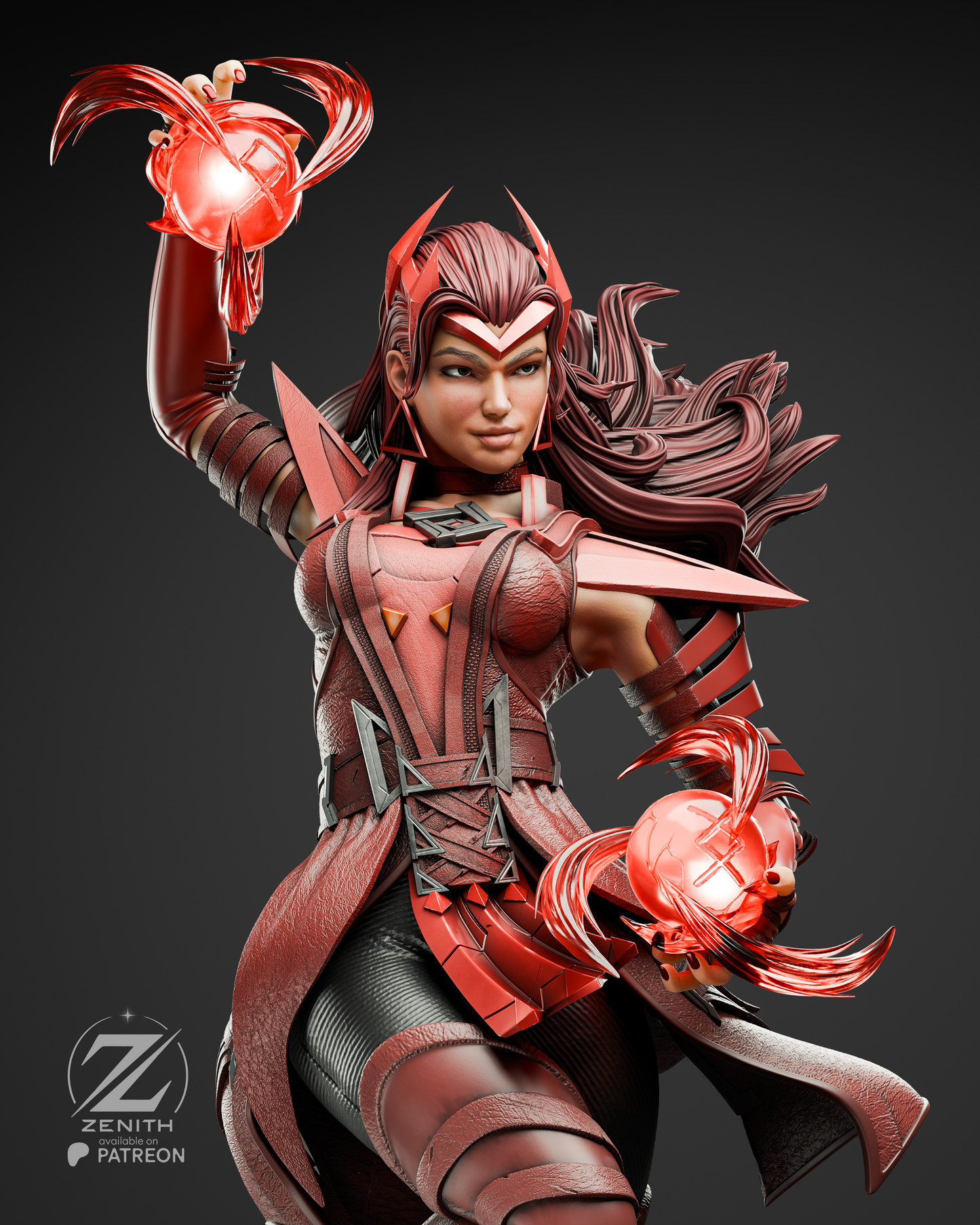 Scarlet Witch Statue