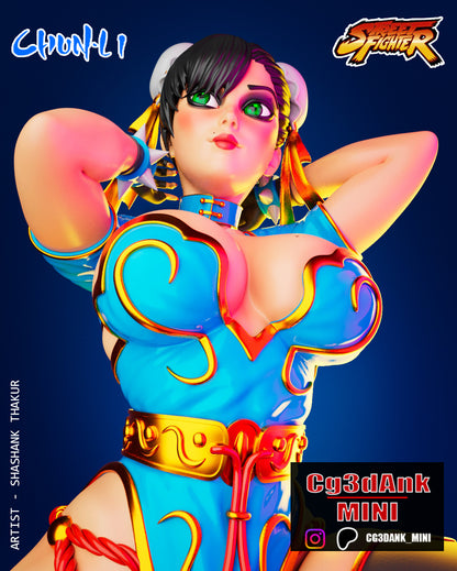 Chun-Li Statue