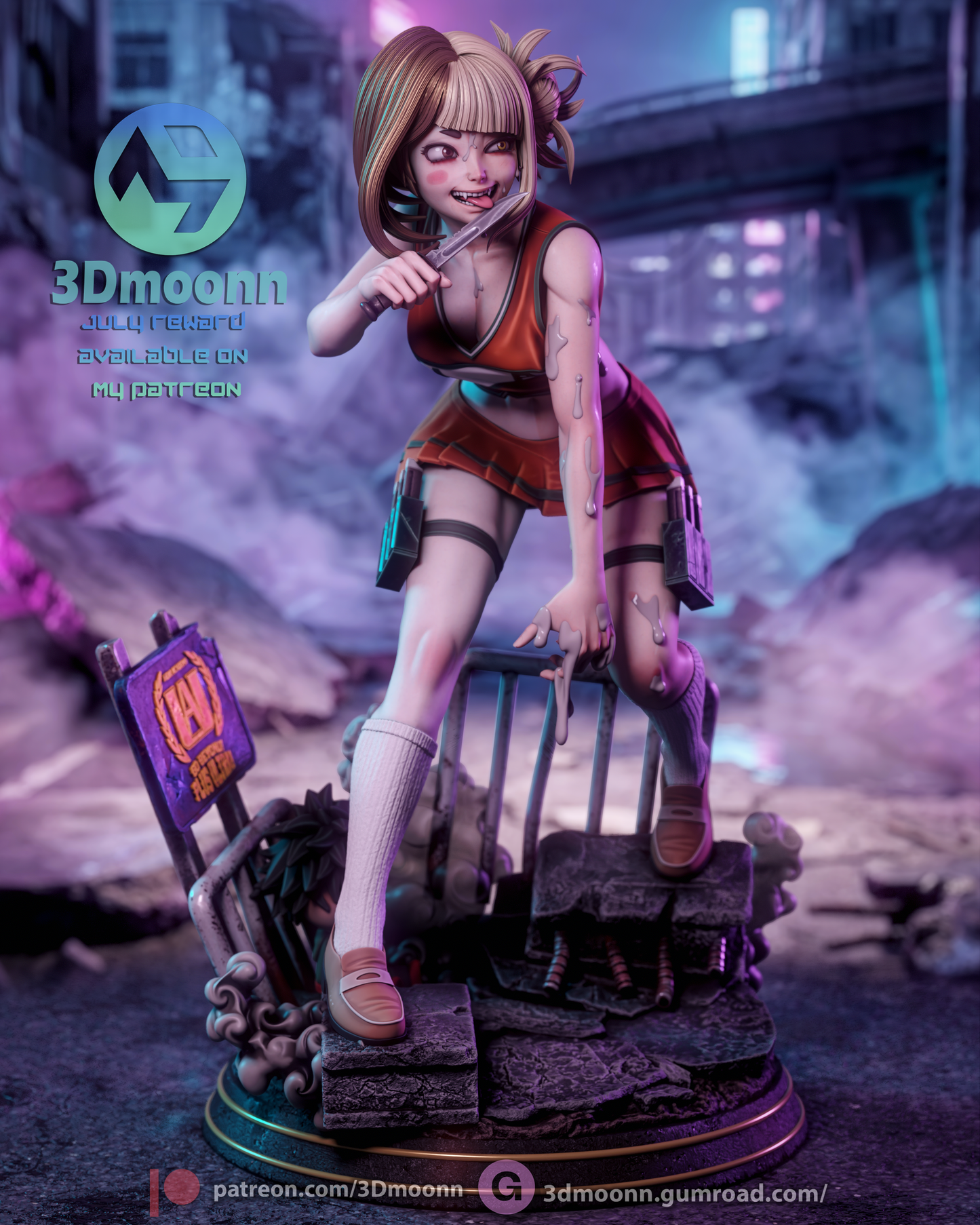 Himiko Toga 3D-Printed Kit