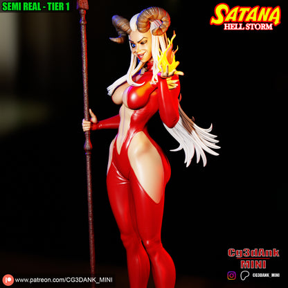 Satana Statue 3D-Printed Kit