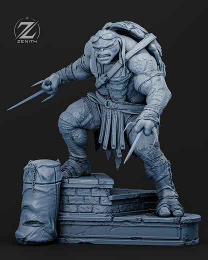 Raphael TMNT Statue 3D-Printed Kit