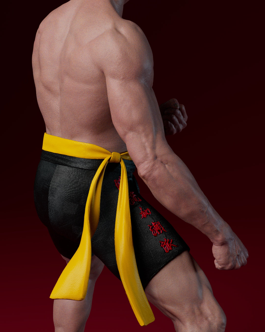 Bloodsport (Frank Dux) Statue