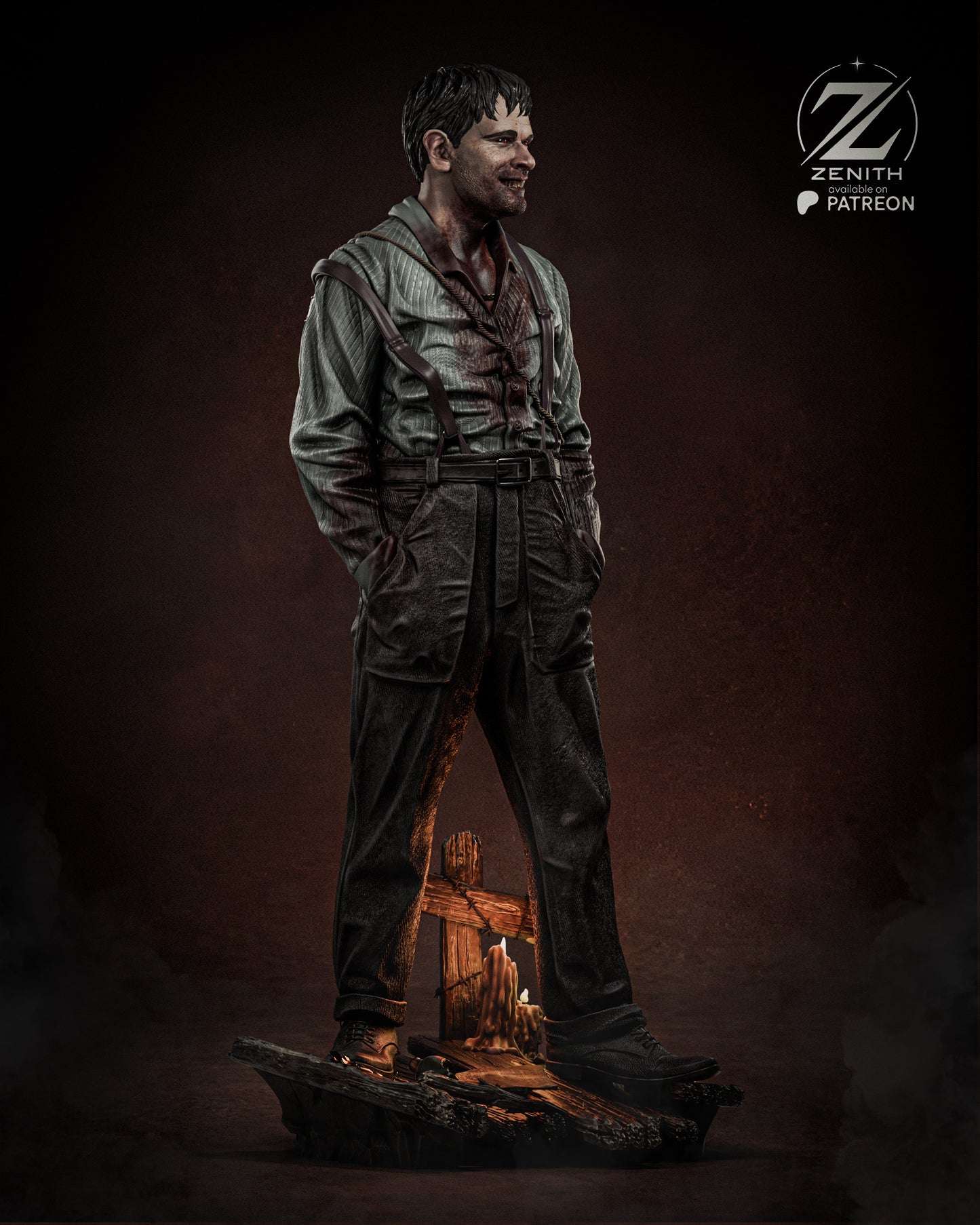 Remmick Statue 3D-Printed Kit