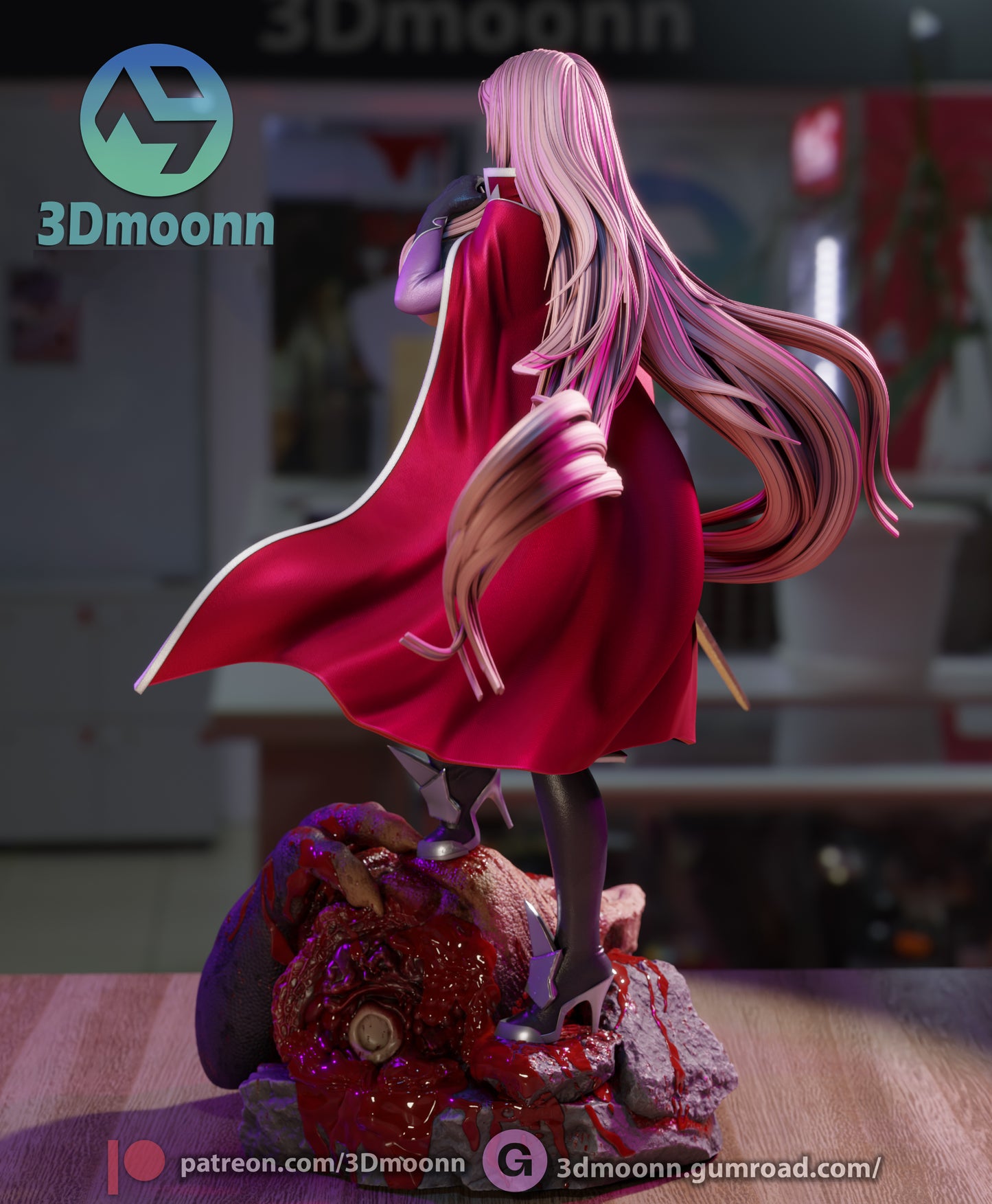 Ingrid - Taimanin Statue